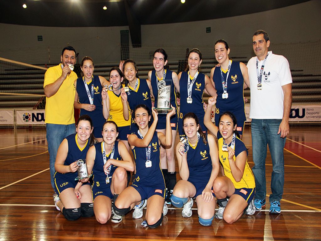 Com campanha brilhante, POLI USP é campeã do voleibol feminino do 1º turno