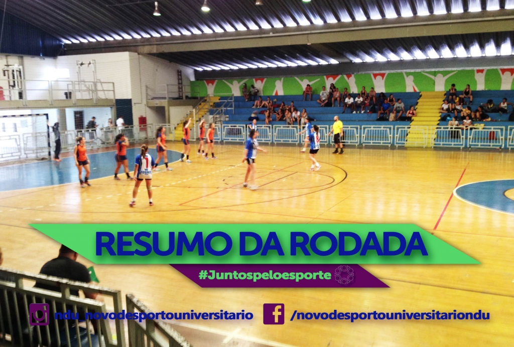 Handebol Feminino encerra a 5ª rodada do NDU com resultados importantes